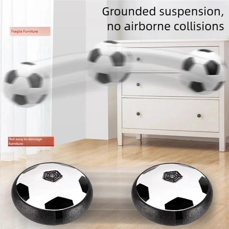 1 sztuka Elektryczna Poduszka Powietrzna Piłka Nożna Lekka Muzyka Rodzinna Interaktywna Kreatywna Zabawka Edukacyjna dla Dzieci, Zabawki dla Chłopców Simpim, Gry Piłkarskie z Treningiem Siły Powietrznej, Piłka Nożna LED z Treningiem Siły Powietrznej, Zabawki na Prezent Piłkarski, Odpowiednie dla Chłopców w Wieku 3 4 5 6 7 8-12 Lat