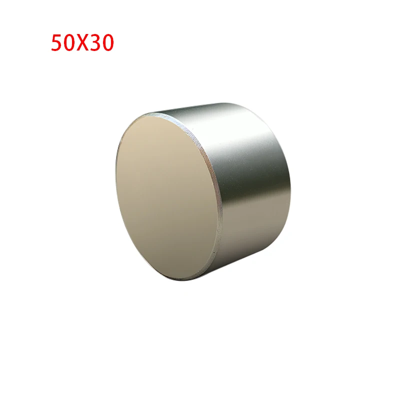Neodym Magnet 50*30MM Super Starke Runde Block Rare Earth Magnet Magnetische Imanes