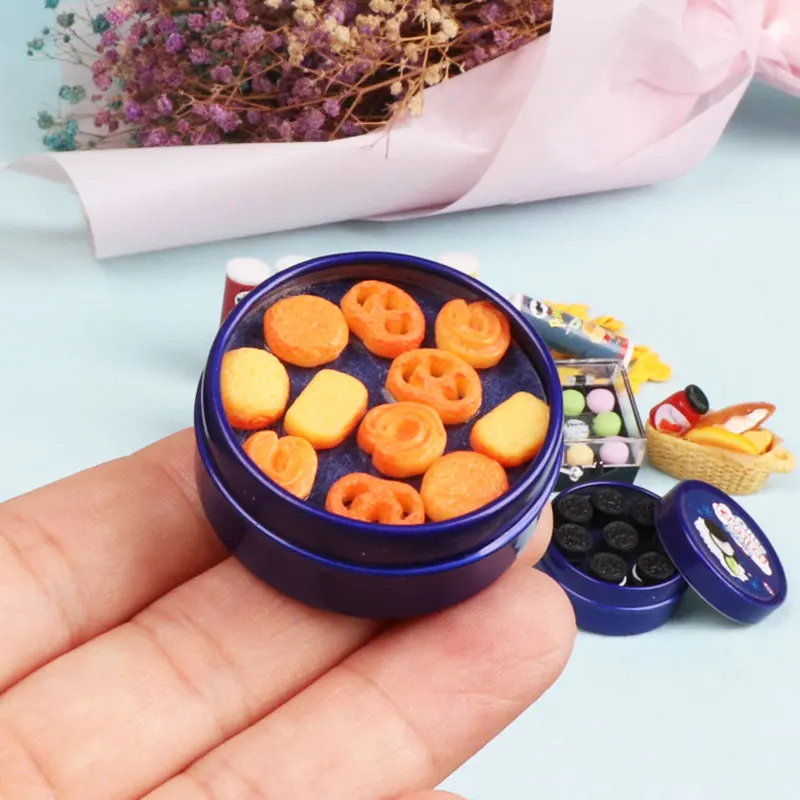 

Cute 1:6 Miniature Food Snack Model Toys Mini Chocolate Cookies Potato Chips For Barbie Blyth Ob11 Dollhouse Kitchen Accessories