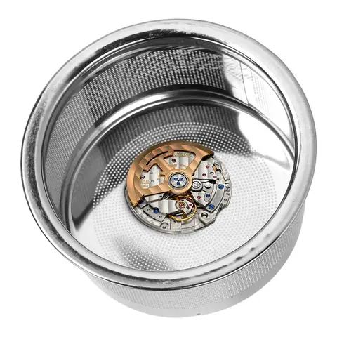 Klockreparationskorg Lättanvända klockdelarrengöringskorgar Robust bärbar rostfritt stål effektiv rengöring för smycken 8 best sales klockrengöringskorgar - №5