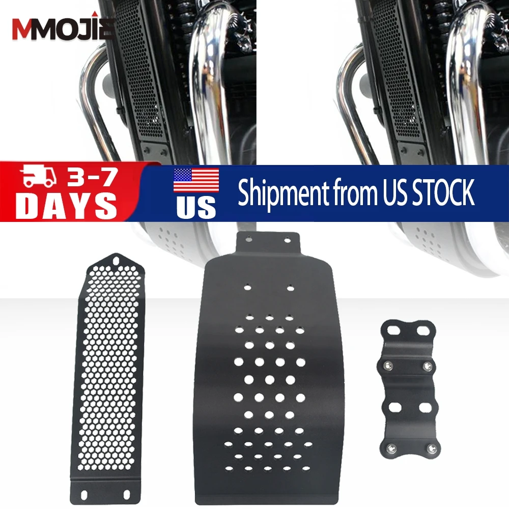 PER Scrambler Bonneville T100 Thruxton Bonneville SE 2006-2015 2016 Griglia Del Radiatore Piastra di Protezione Dispositivo di Raffreddamento Copertura Del Motore Del Motociclo