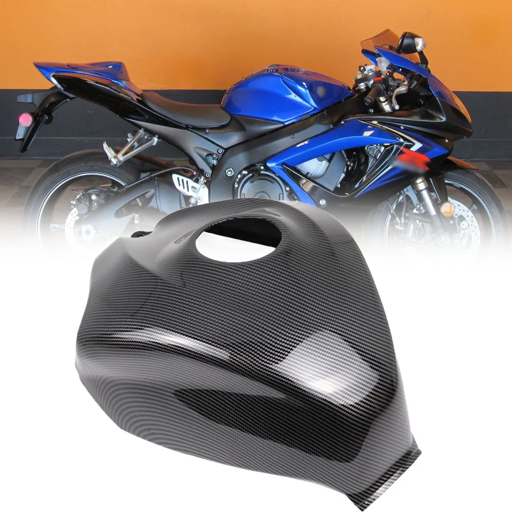 For SUZUKI GSXR600 GSXR750 GSXR 600 750 2006 2007 K6  Motorcycle Carbon Fairing Oil Tank full Fuel Gas Tank Cover Guard Protect