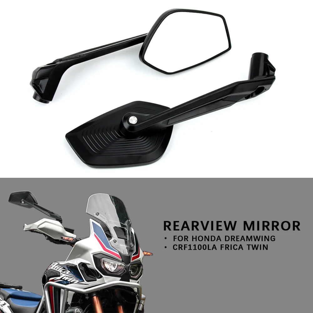 ホンダ用CNCアルミニウムサイドミラー,モーターサイクル,ホンダdreamwing cbf1100la frica,ツイン,新品