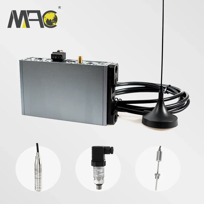 Macsensor MSR101 4G GPRS Zigbee LORA Wireless DTU Module for Water Fuel Tank Water Level Sensor