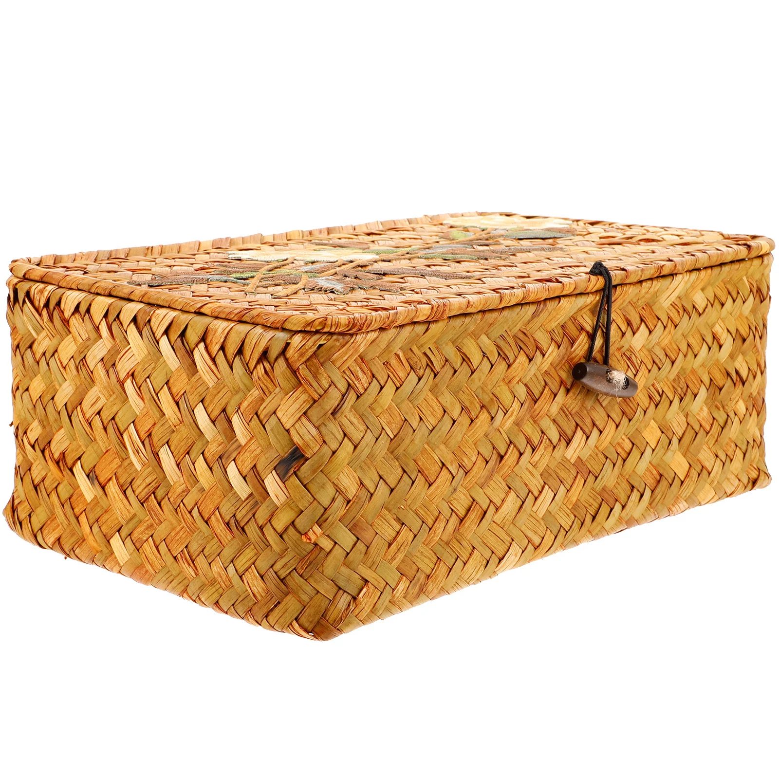 

Multipurpose Desktop Woven Basket Jewelry Organizer Boxes Storage Basket for Home Office Kitchen Bathroom Desktop Organizer
