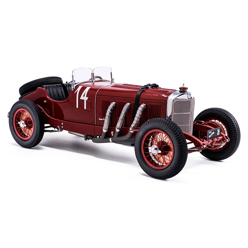 CMC 1:18 SSKL SSK éléphant blanc 1930 voiture Vintage en alliage modèle de voiture à ouverture complète quantité de Collection limitée