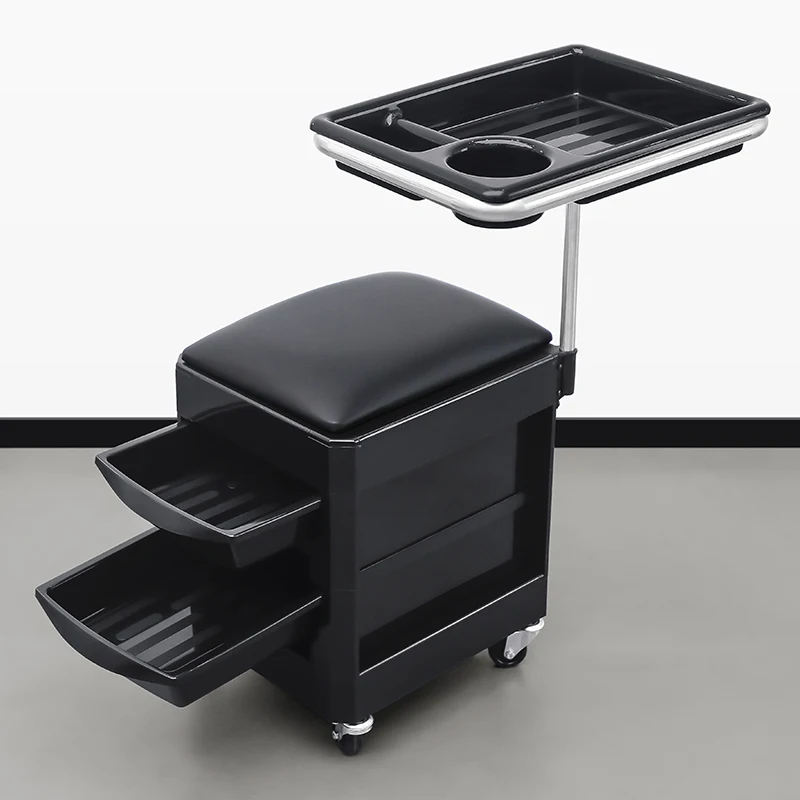 Utility Cart Auxiliary Car Wheels Serving Trolley Beauty Salon Equipment Furniture Tray Cosmetics Iron Muebles Belleza Spa