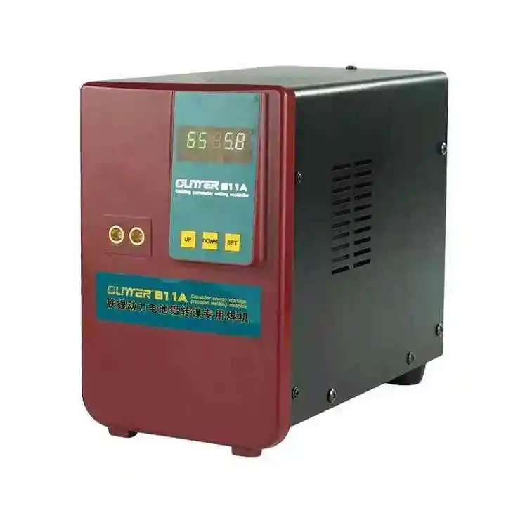 For Glitter New 36KW 811A Spot Welding Machine for Li-ion Battery Pack Copper Welding 0.3mm Thickness 100-240V AC m