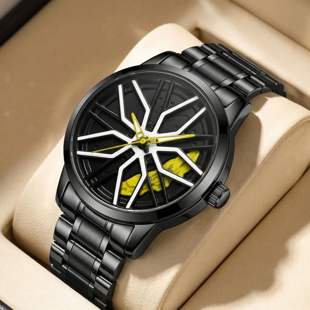 Vintage Fashion Hub - 1pcs Trendy Personality Hub Wheel Dial