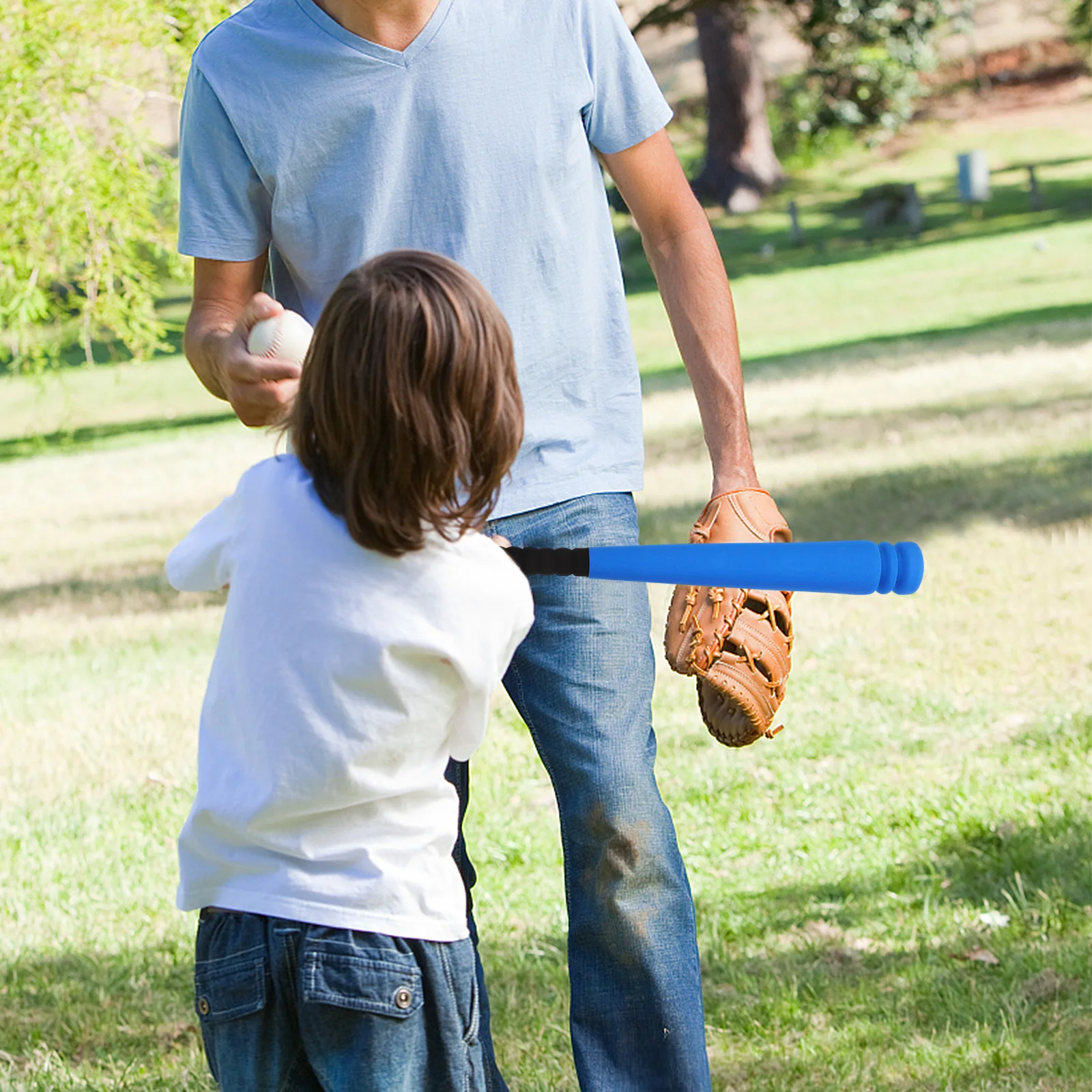 1 set 1 set mazza da baseball per bambini giocattolo da esterno sicuro premium leggero giocattolo da baseball per bambini