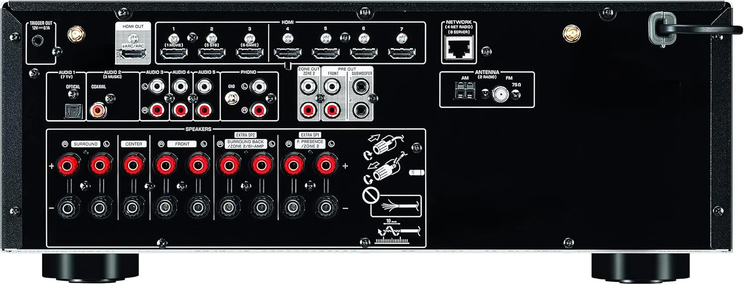 7.2-Channel AV Receiver with MusicCast