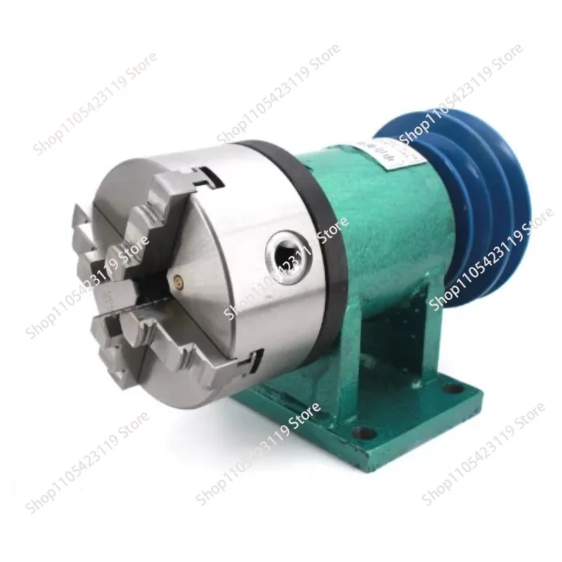 

Self-made lathe spindle woodworking DIY metal assembly bead machine three-claw four-claw self-centering chuck transformation set