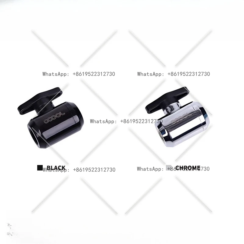 

Copper G1/4 double inner teeth high flow water stop ball valve, exhaust valve