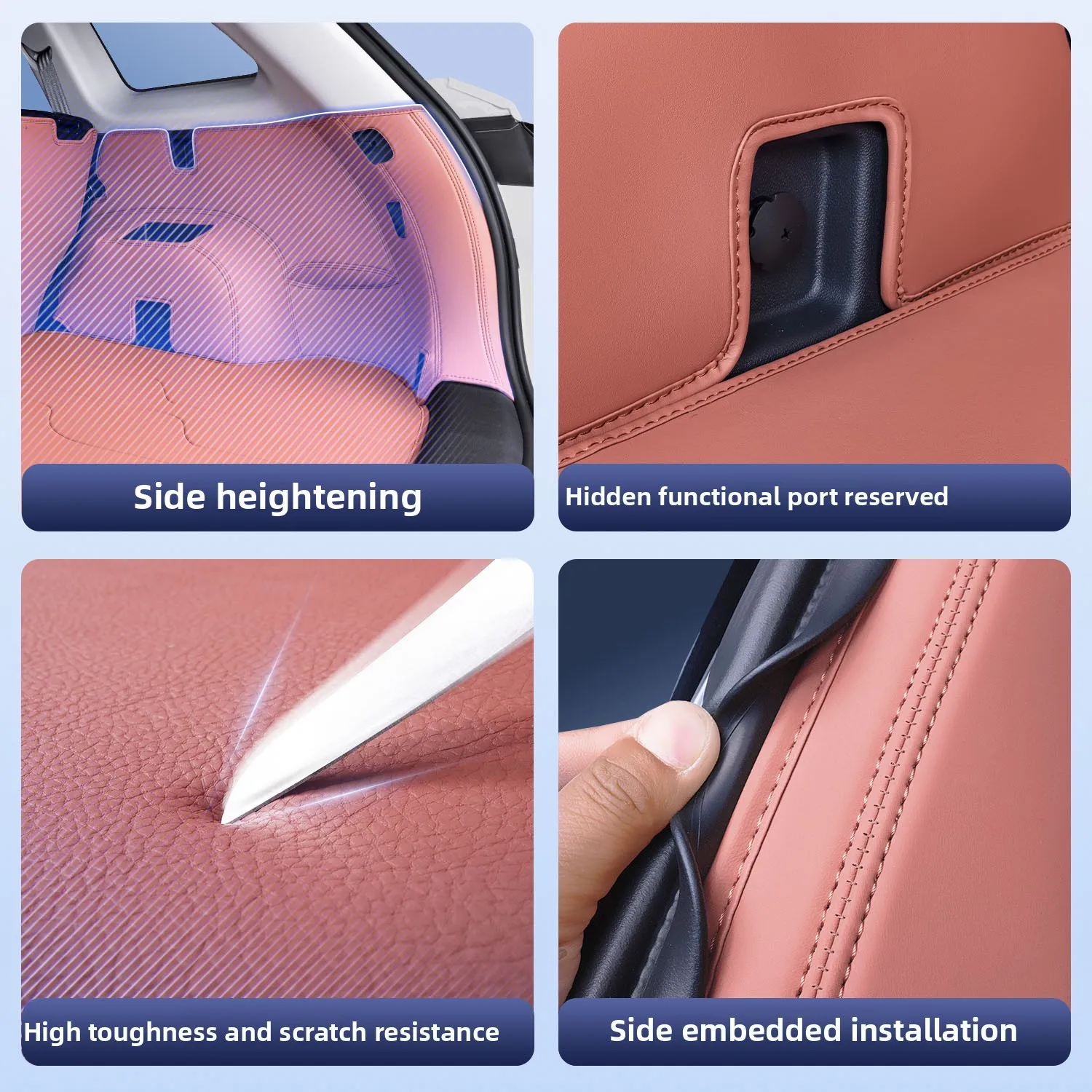 For Changan CS75 Plus 2024 Full package trunk cushion waterproof wrinkle resistant dirt resistant interior accessories