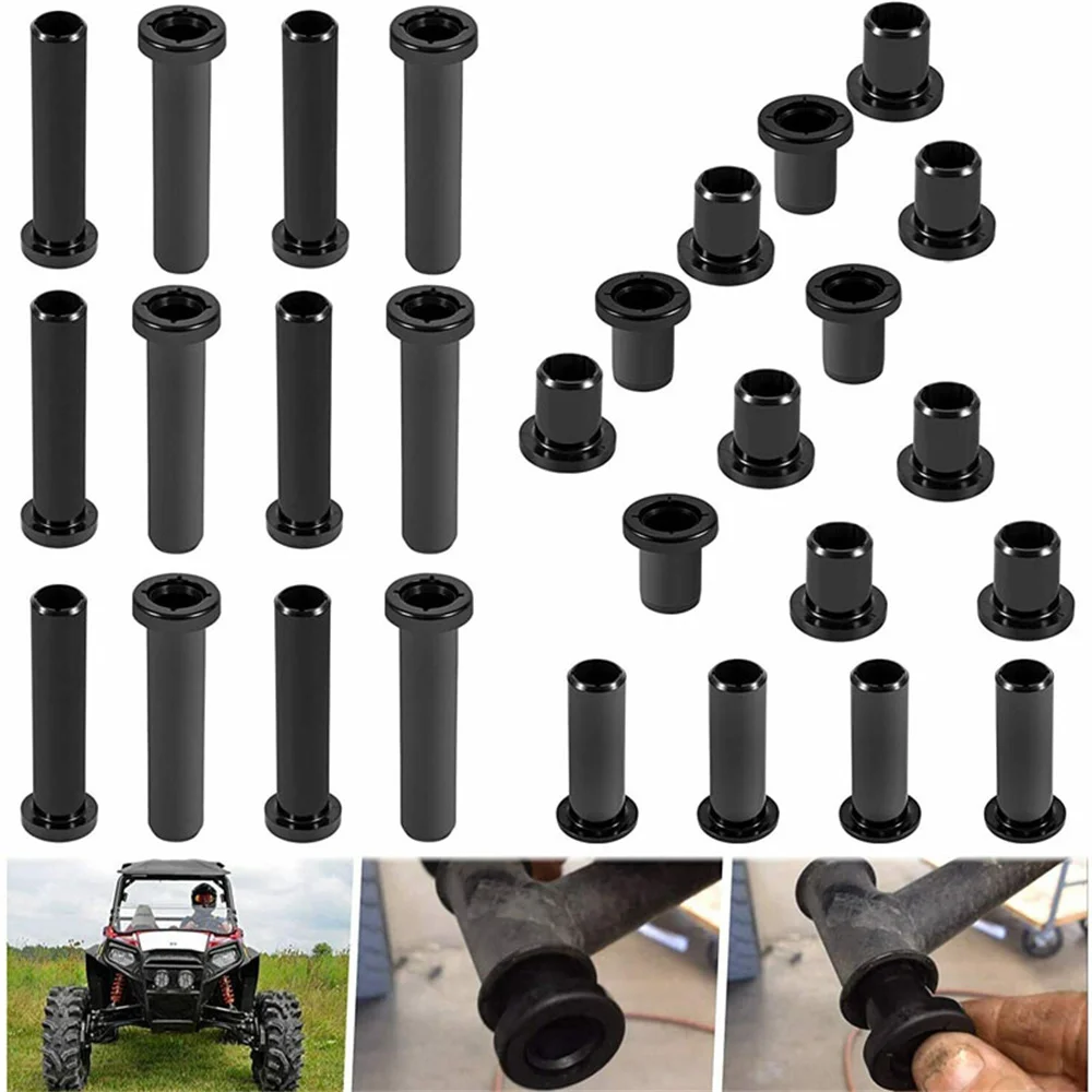 

Front & Rear A Arm Bushing Kit for 2008-2014 Polaris RZR 800 / RZR S 800 / RZR 4 800 Complete A-Arm Bushing Kit (28Pcs) UTV ATV