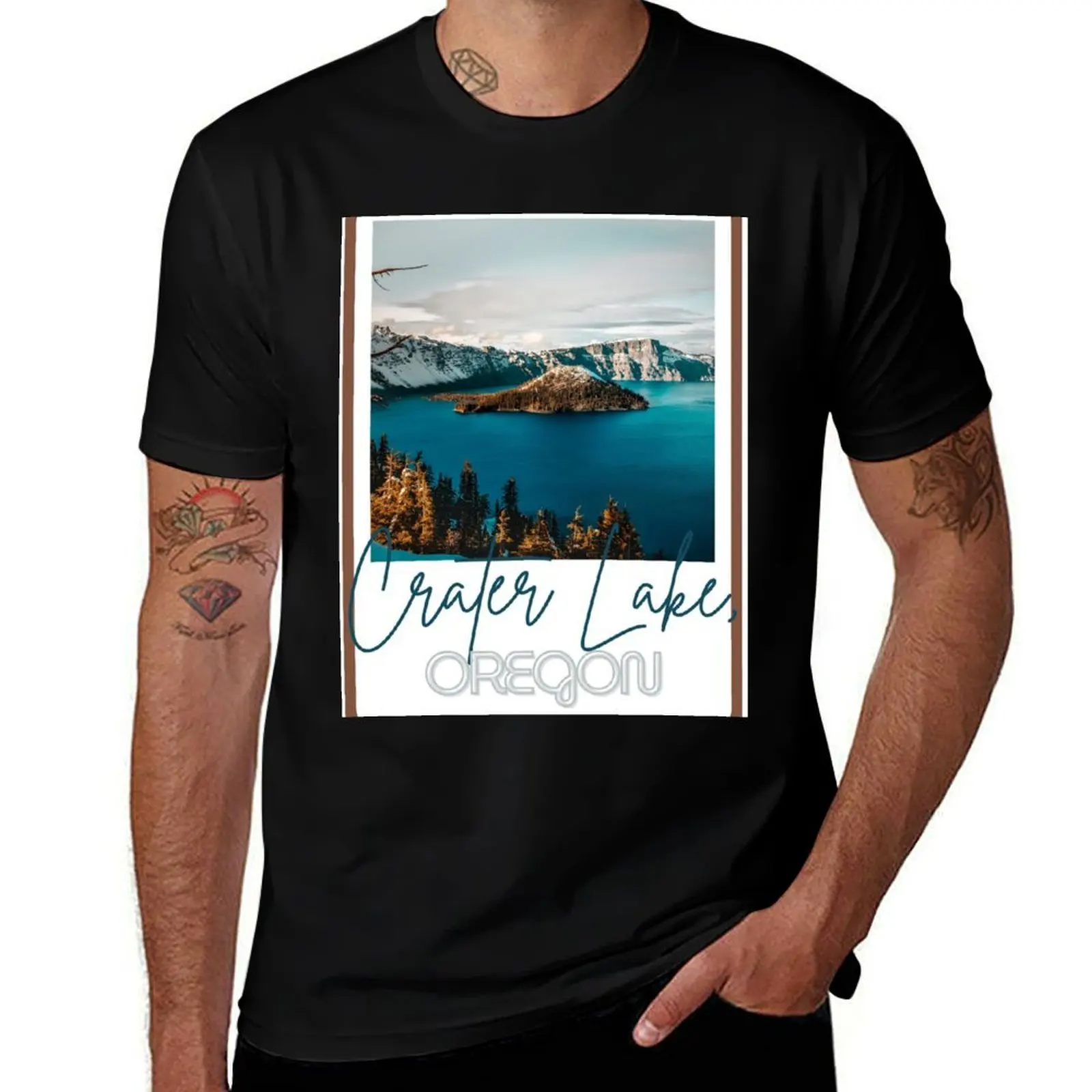 

Crater Lake, Oregon T-Shirt funny gifts tshirts personalised sports fans summer clothes oversized t shirts for men