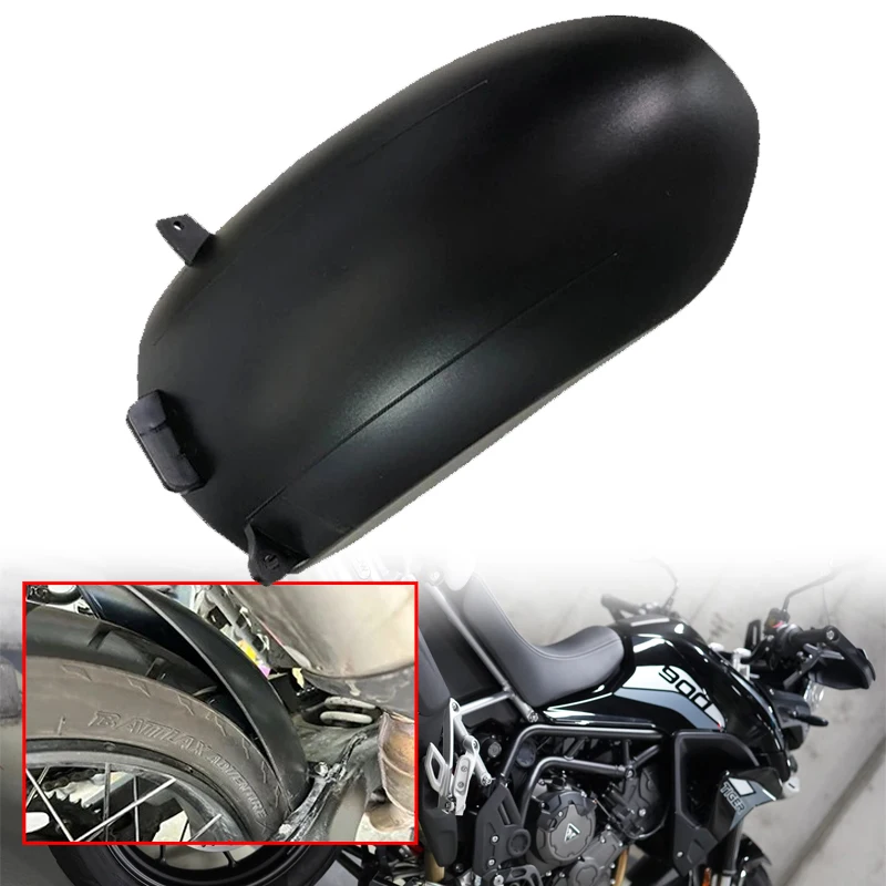 

For TIGER 900 GT Pro RALLY 2020 2021 Motorcycle Plastic Accessories Rear Cover Extend Anti Splash Dust Tire Hugger Splash Guard