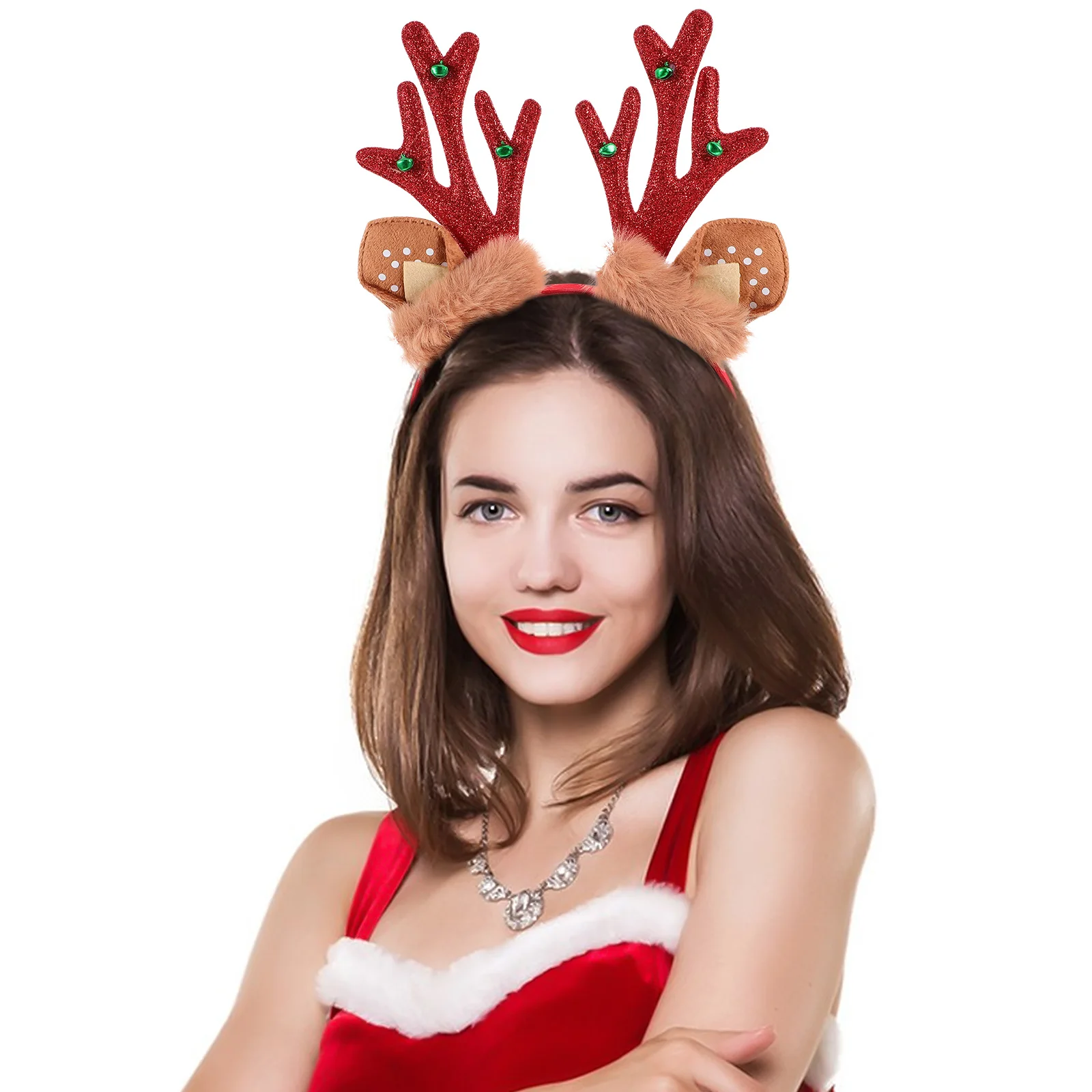 

Christmas Antler Headband Animal Hairband Animal Hair Clasp Christmas Decorations Cosplay Antlers Hair Hoop Accessories