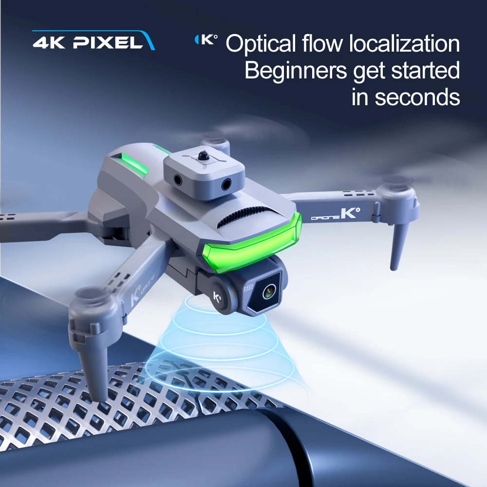 Aerial โดรนถ่ายรูป K ° HD เลนส์4K การถ่ายภาพ Multi-Rotor ลื่นไหลด้วยแสงตำแหน่ง RC Dron ของเล่น quadcopter Drone