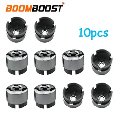 10pcs 7L6601173A ABS plastic with triple chrome finish New Chrome Wheel Lug Bolt Nut Cap Cover For VW Touareg 2004-2014