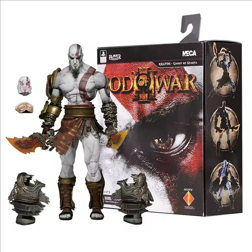 

NECA God of War Ghost of Sparta Kratos Action Figure 18cm PVC Movable Collection Game Ultimate Kratos Figurine Model Toys Gifts