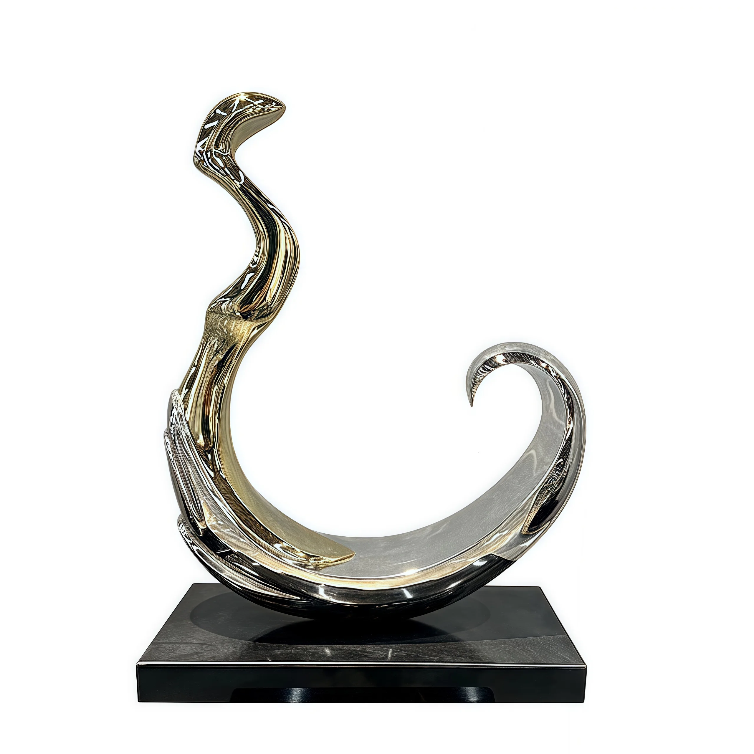 

Stainless steel abstraction metal decoration Living room corridor hotel shop indoor sculpture artwork decoration