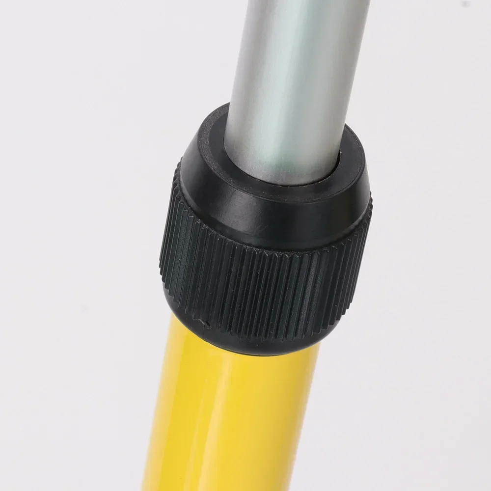 DZ22A Gelbes Aluminium-Zweibeil mit Daumen-Entriegelungsklemme für die Nivellierstangenvermessung von Prismenstangen