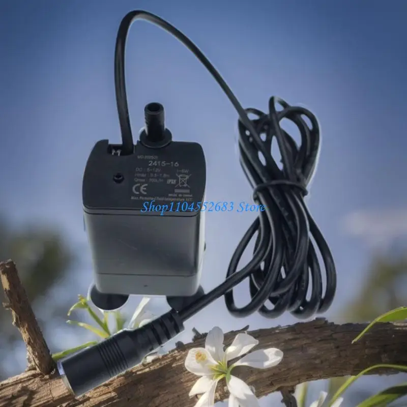 

Y6GD Brushless Fish Water Low Noise Small Submersibles With Flows Control Aquarium Fountain Irrigation