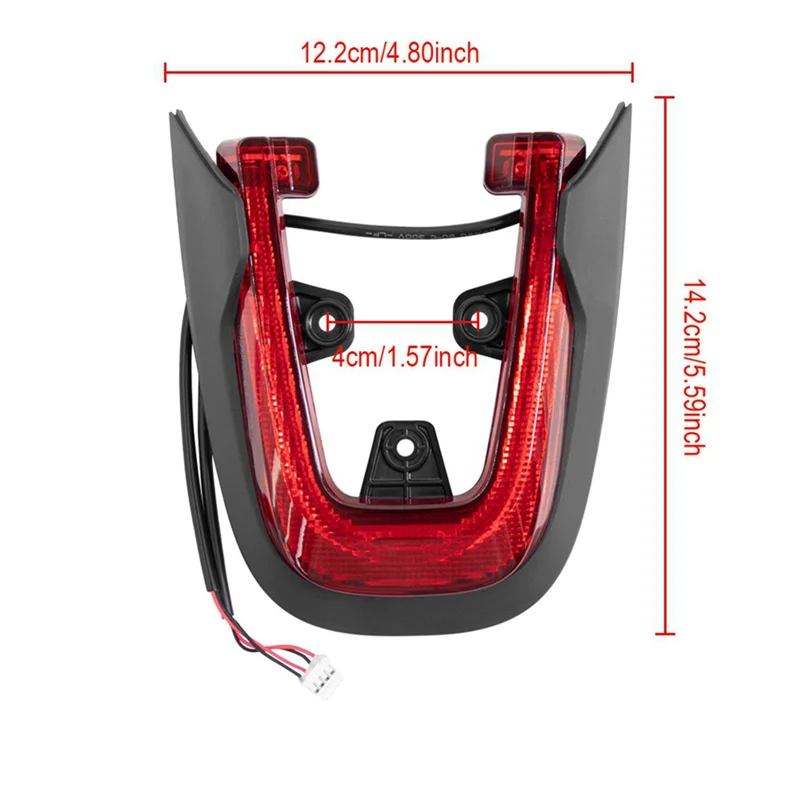 Hoge Kwaliteit Achterlicht Voor Segway-Ninebot P65 P65U P65A P65E P65D P100SU P100SE Elektrische Scooter Waarschuwing Achterlicht onderdelen