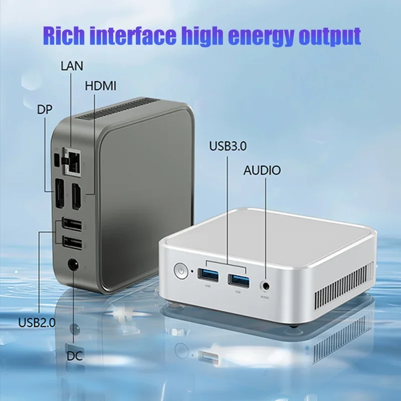 Mini PC Twin Lake N150 with 8GB DDR4 3200MHz 512GB SSD Windows 11 WiFi 5 - Desktop Computer for Office And Gaming