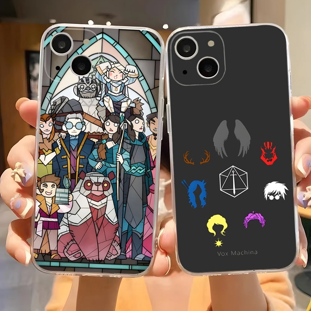 جراب هاتف كرتوني V-Vx Machina لأجهزة iPhone ، L-Legend ، غطاء شفاف ، 15 Pro Max ، 16 Plus ، 11 ، 14 ، 12 ، 13 Mini ، 7 ، 8 ، X ، XR, XS, SE, من