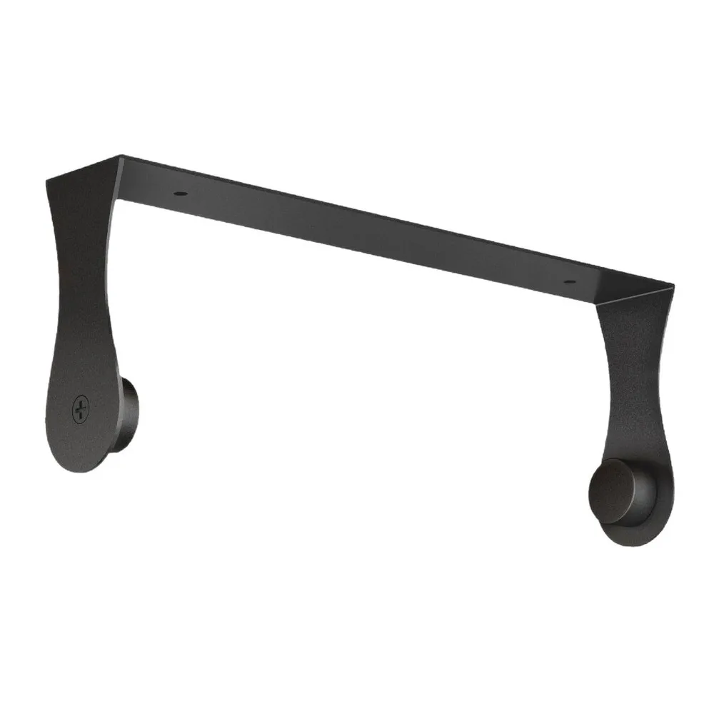 

1pc Stainless Steel Paper Towel Holder Wall Mount Self Adhesive Toilet Roll Holder with Screws Space-Saving Toilet Paper Stand