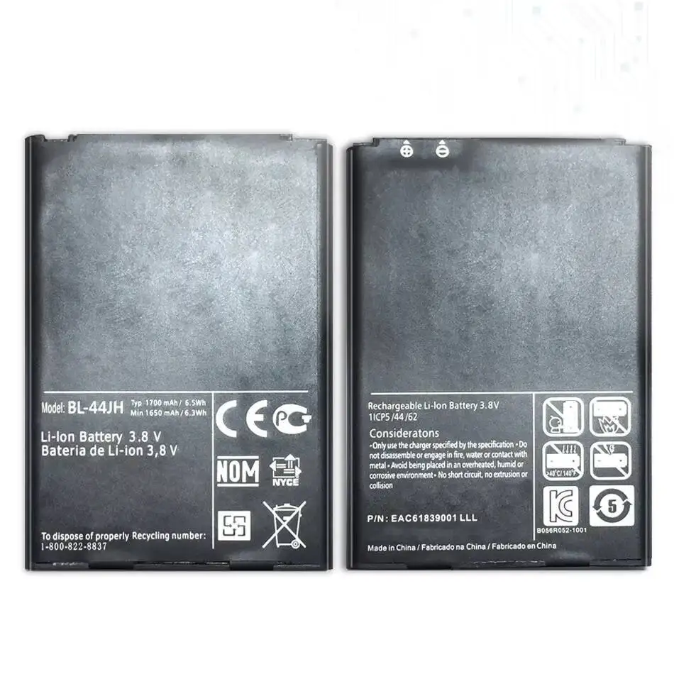 

Mobile Phone Battery BL-44JH 1700Mah For LG Optimus L7 P700 P750 P705 MS770 E440 E460 E455