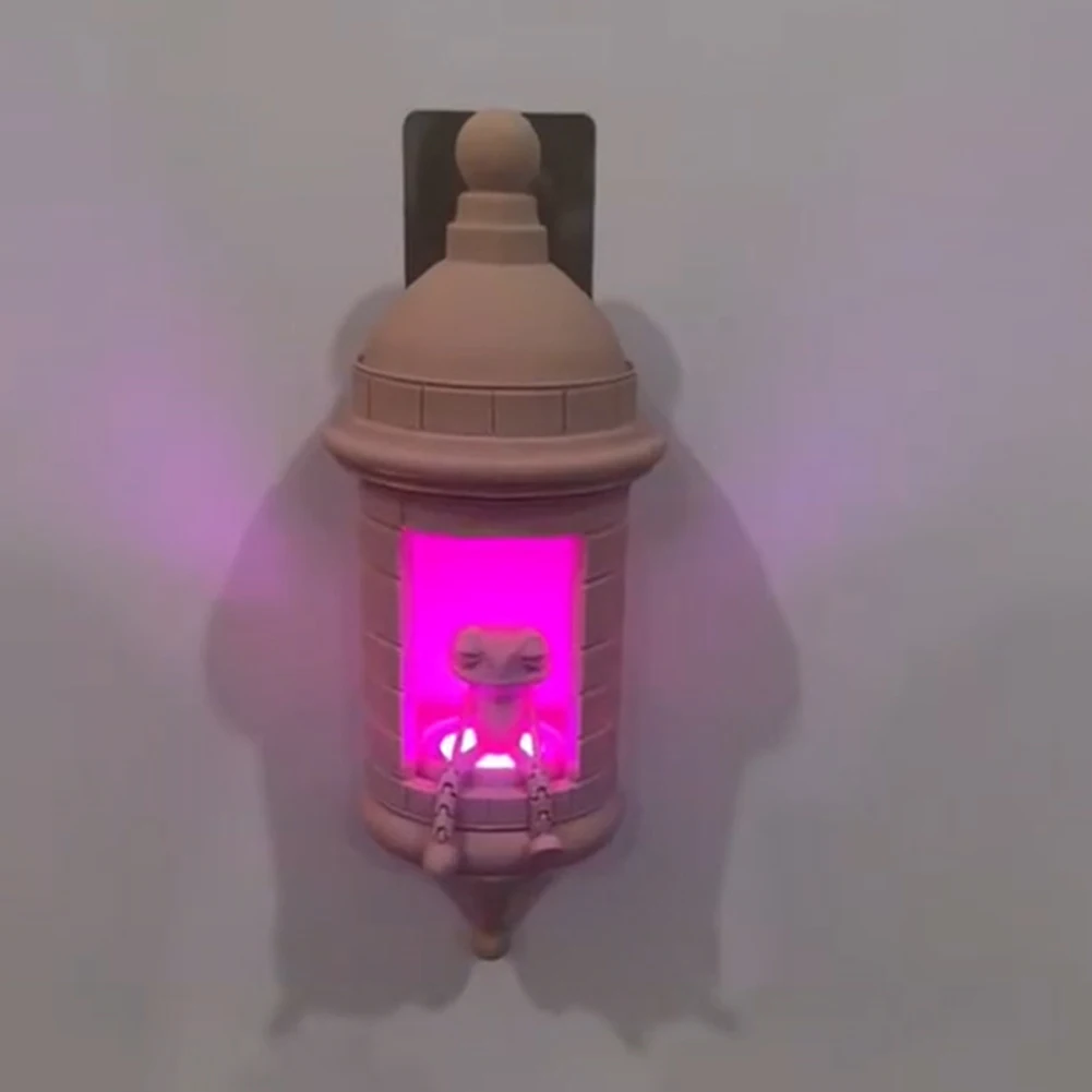 بورتوريكو غاريتا جدار كوكي مصباح قابل للتعديل كوكي الضفدع مصابيح الحائط مع جهاز التحكم عن بعد فريد بورتوريكو هدية زخرفة المنزل