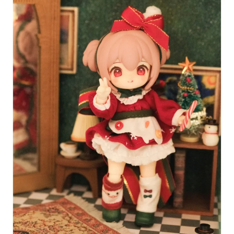 

Original Nagi Christmas Kindergarten Wishing Party Series Bjd Blind Box Kawaii Toy Holiday Gift For Girl Collectable Model
