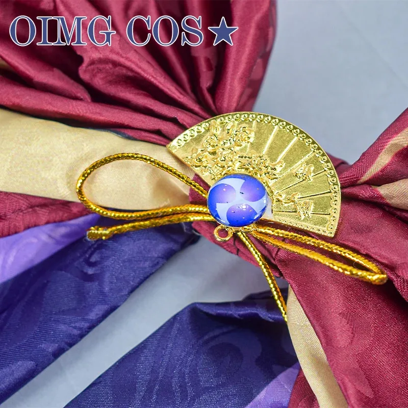 جديد 2025 جينشين إمباكت رايدن شوغون أزياء تنكرية من قماش الجاكار زي موحد شعر مستعار أنيمي النمط الصيني أزياء الهالوين f ★ AA9X