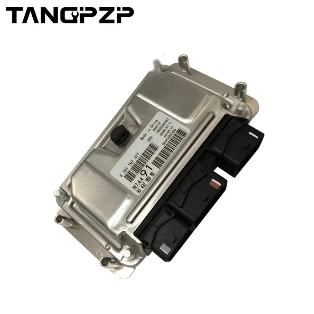 9643218988 0261207477 Car Engine Computer Electronic Control Module ECU ME7.4.4 For Peugeot 206 207 307 Citroen C2 C3