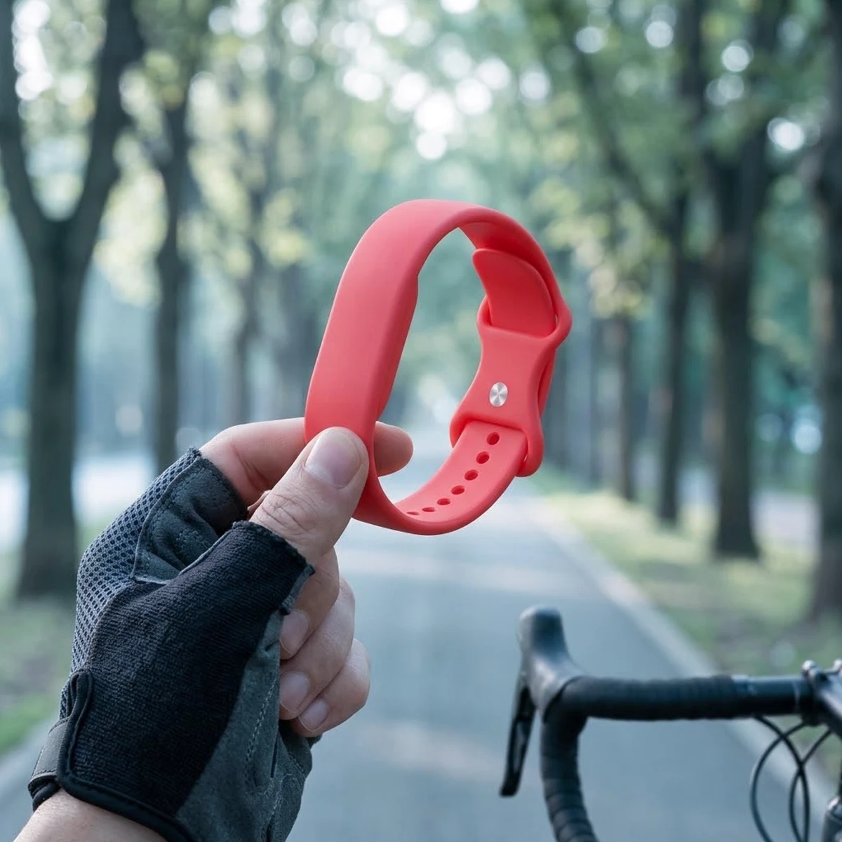 Atmungsaktives Armband für Google Fitbit Air Smartwatch Zubehör Sport Silikon Schlaufe Ersatzarmband Correa Fitbit Air Band – Detail 9