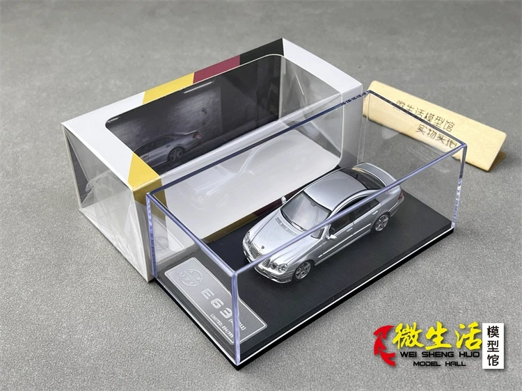 Newly Stocks MK MODEL 1/64 E63 W211 Silver White And Grey Color Diecast In 2024 Collection Gift Scale Model Car