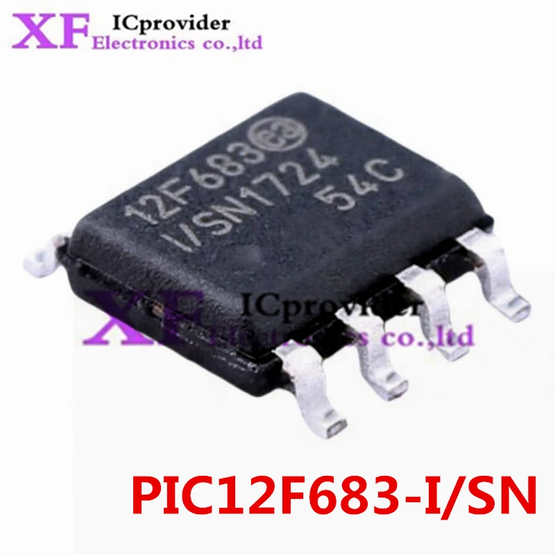 100Pcs New PIC12F68…