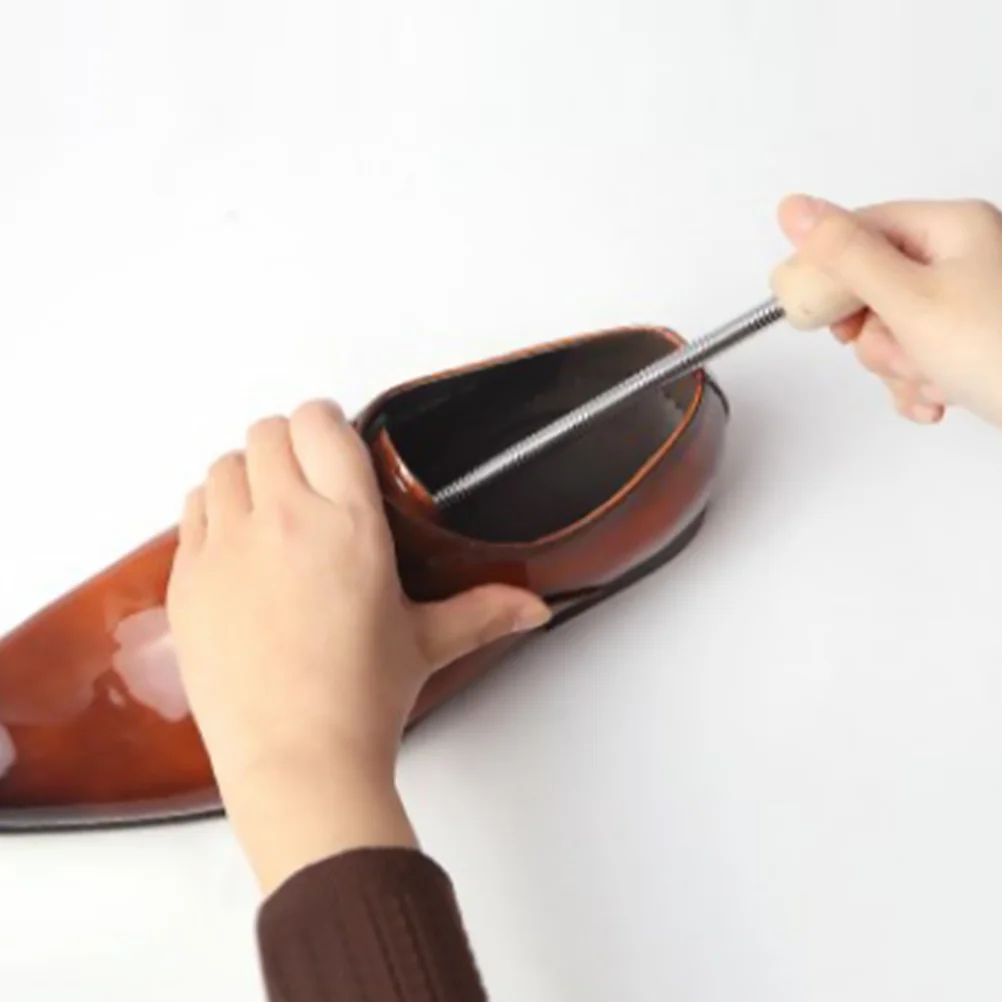 

1Pair Adjustable Beech Wooden Shoe Stretcher Men Women Spring Shoe Expander Shaper Longevity Boot Stretcher Women