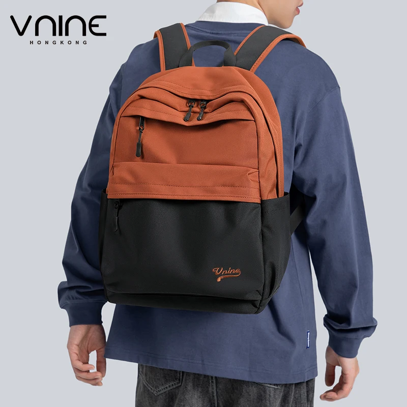 VNINE backpack for female college students in 2024, new middle and high school student backpack, computer bag, outdoor travel