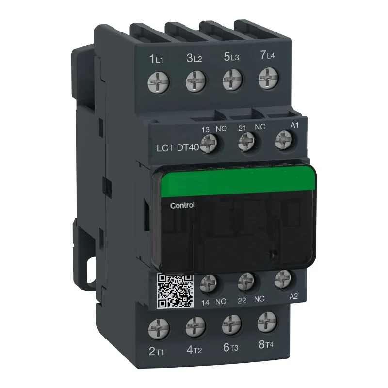 

Brand New Original LC1DT40E7 LC1DT40E7C contactor 4P(4 NO) AC 1 = 440 V 40 A 48 V AC 50/60 Hz coil Fast delivery