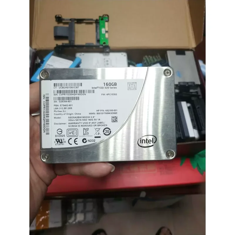 160GB SSD Solid State Drive SATA III 2.5 Inch Internal Hard Disk for Laptop Desktop PC High Speed Storage