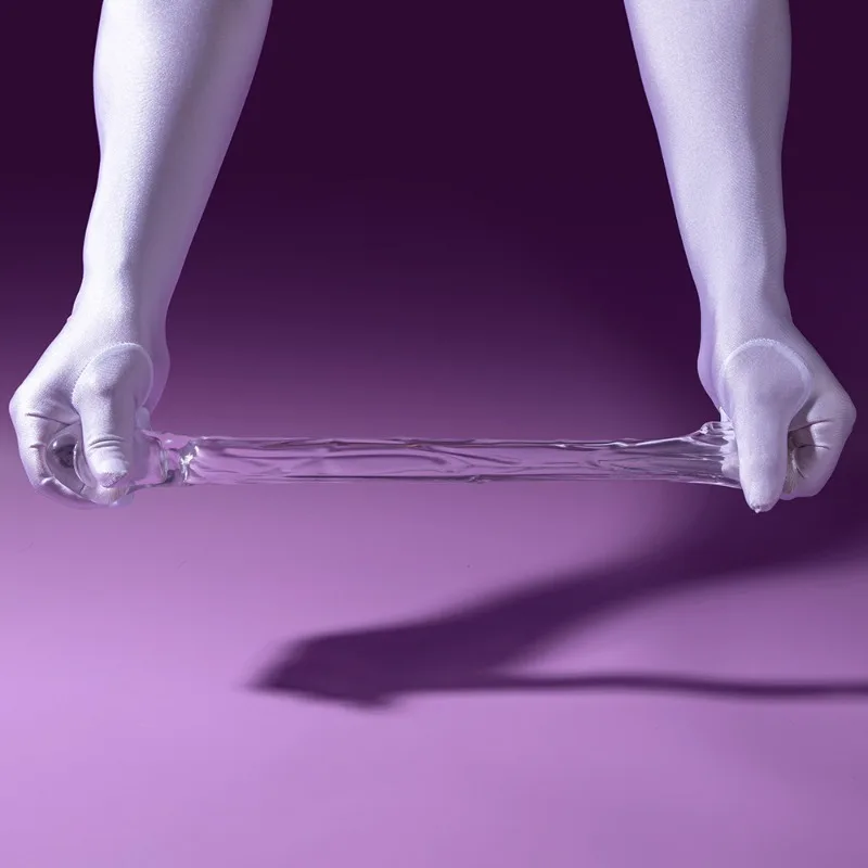 3 حجم قابلة لإعادة الاستخدام القضيب كم لينة واضح قضيب كم القضيب موسع الكبار الجنس لعب للرجال النساء دائم القضيب المكبر الذكور #3