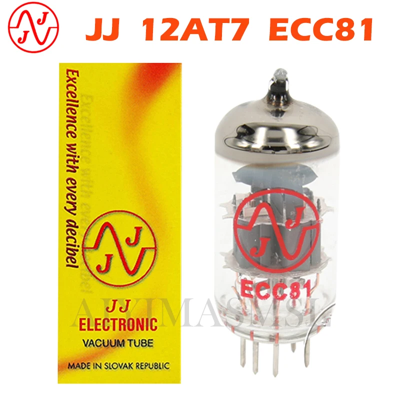 JJ ECC81 Vacuum Tube Valve Replace E81CC ECC801S 12AT7 6201 Electronic Tube Amplifier Kit DIY Audio Valve Factory Test And Match