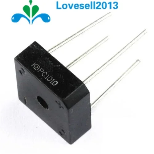 5PCS/LOT KBPC1010 10A 1000V DIP Diode Bridge Rectifier diode Module