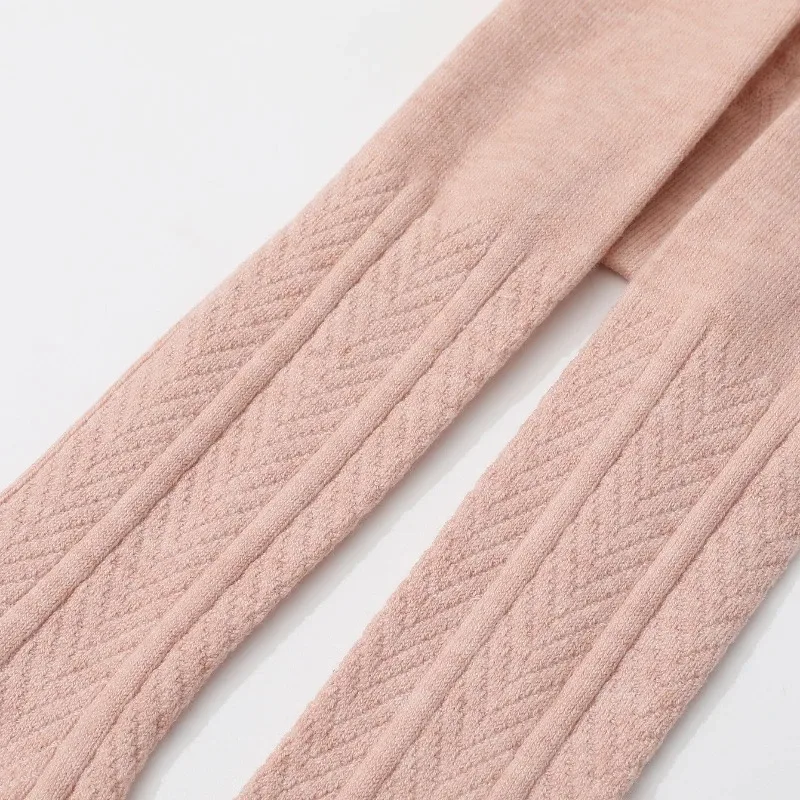  2025 طفل الفتيات ارتداءها الجوارب محبوك طماق الشتاء السراويل الضيقة العصرية الرضع نيسيي القدمين رومبير الخريف الشتاء #3