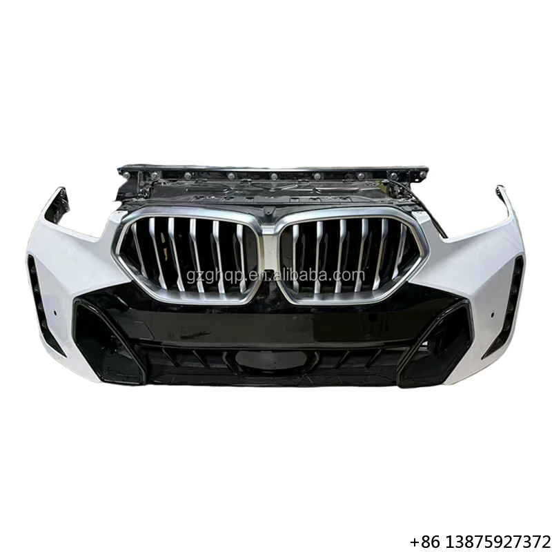 

Комплект обвеса переднего бампера для X6 G06 (2023-2025) с высококачественными аксессуарами для вентилятора радиатора