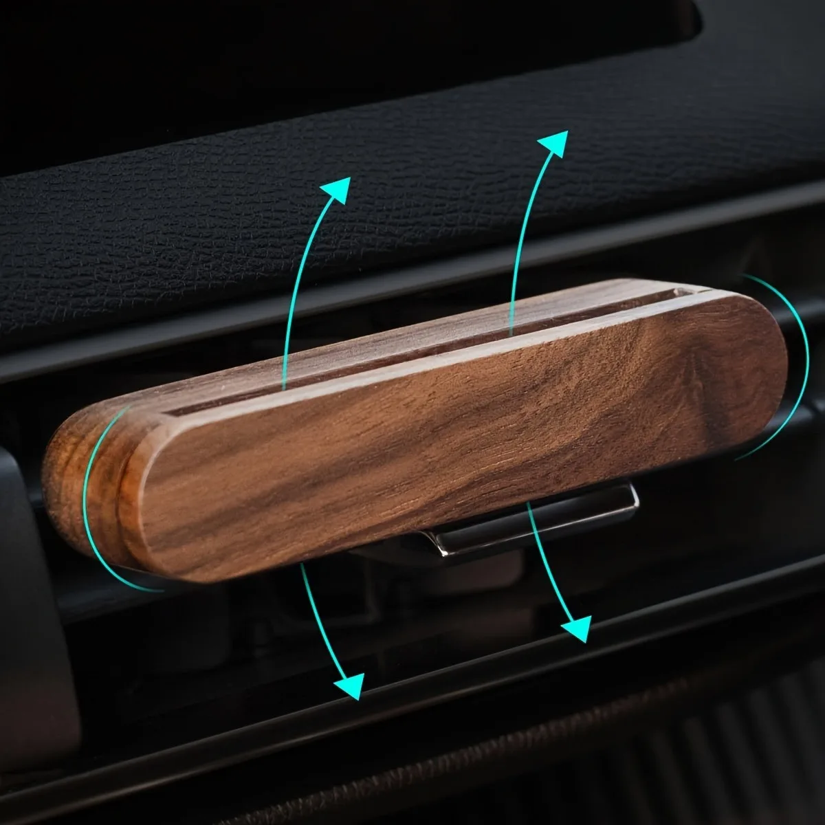 Wood Car Air Freshener Diffuser Clip-Aromatherapy Dispenser, Diffuser Wood,,Decorative Automotive Accessories Car Breeze System